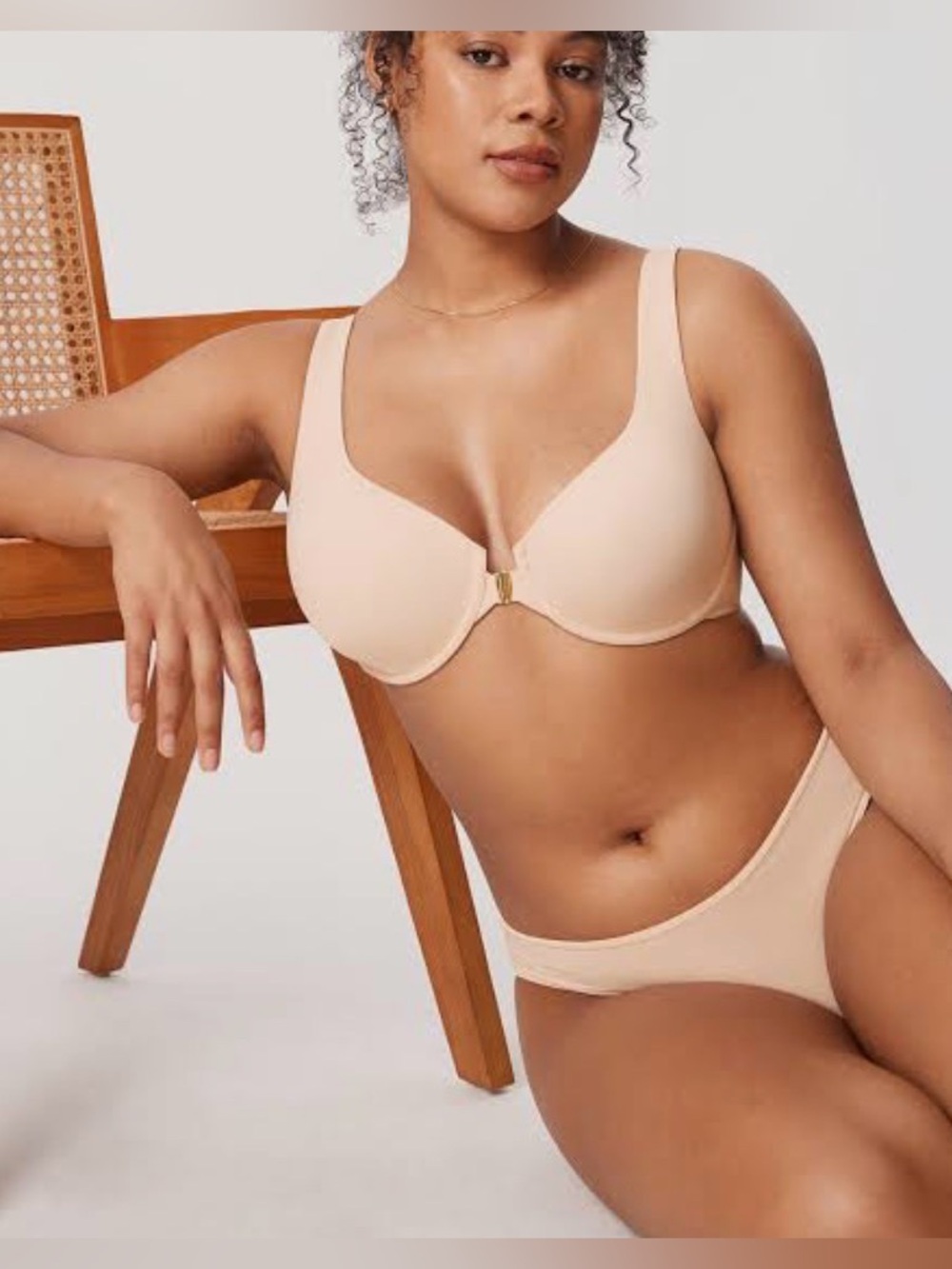 DELIMIRA Confishape Silky Smooth Front Closure Underwire Bra Size 36C NWT